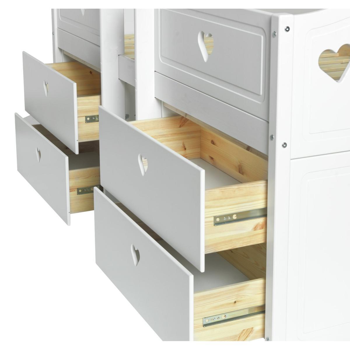 Habitat Mia Low Storage Mid Sleeper - White – image 9