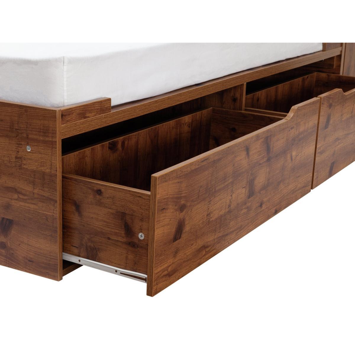 Habitat Lloyd Cabin Bed With Headboard -Rustic Oak Effect – image 6