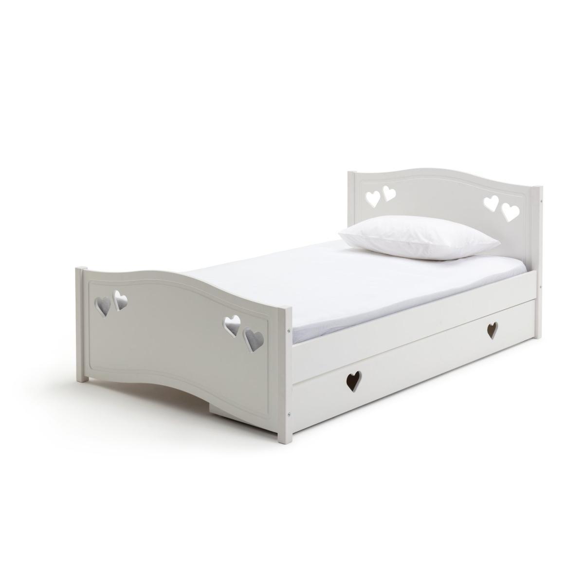 Habitat Mia Small Double Bed, Drawer &Kids Mattress-White – image 2
