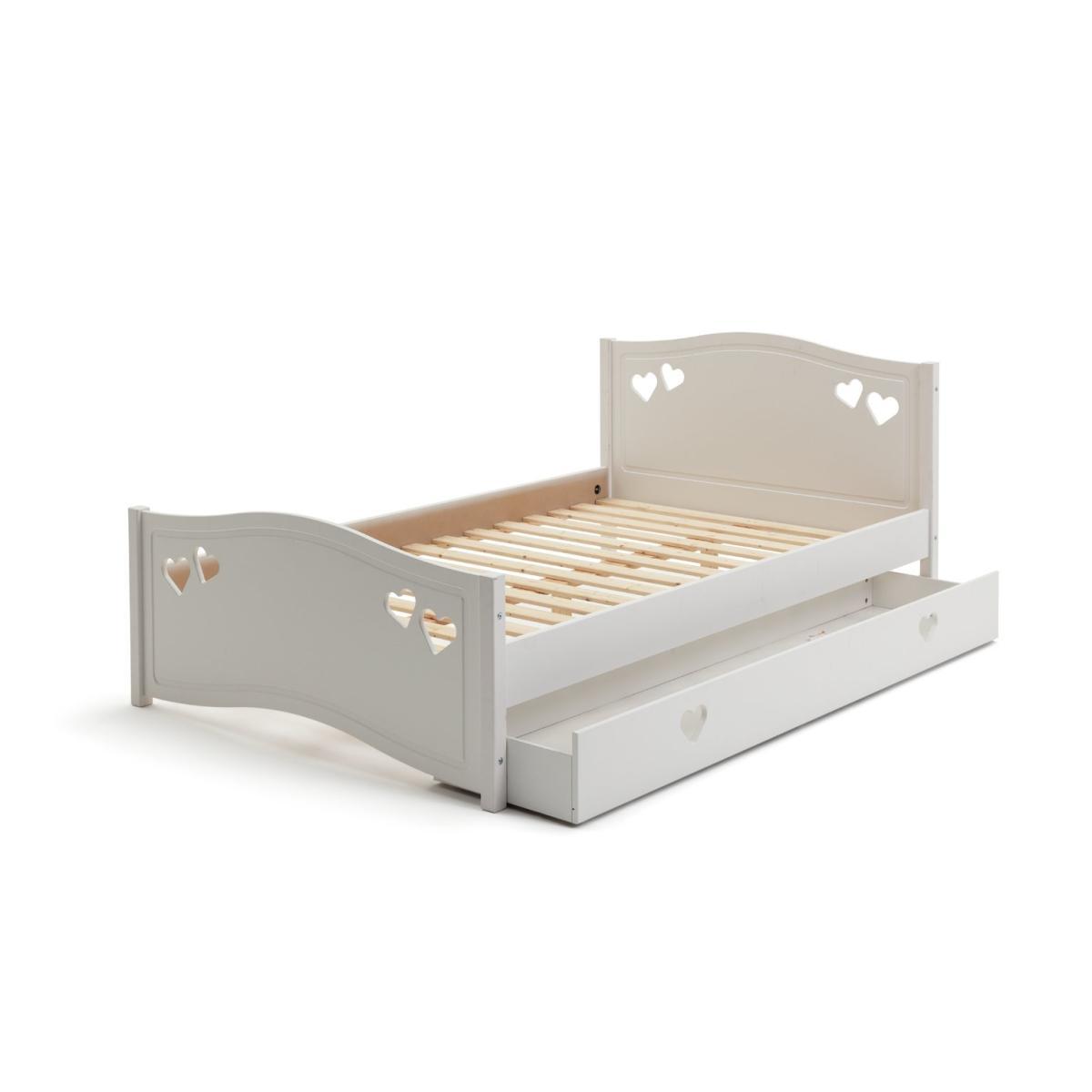 Habitat Mia Small Double Bed, Drawer &Kids Mattress-White – image 8
