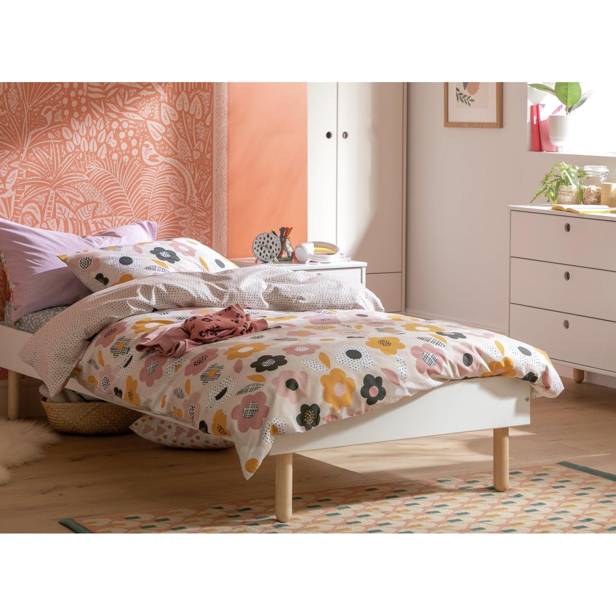 Habitat Eden Single Platform Bed Frame - White – image 2