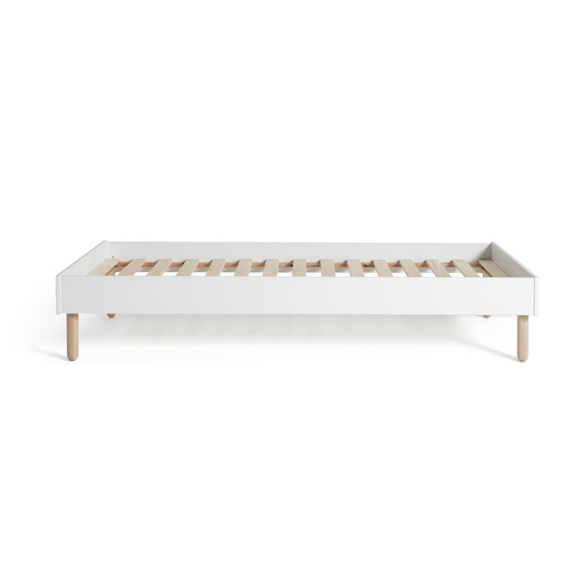 Habitat Eden Single Platform Bed Frame - White – image 4