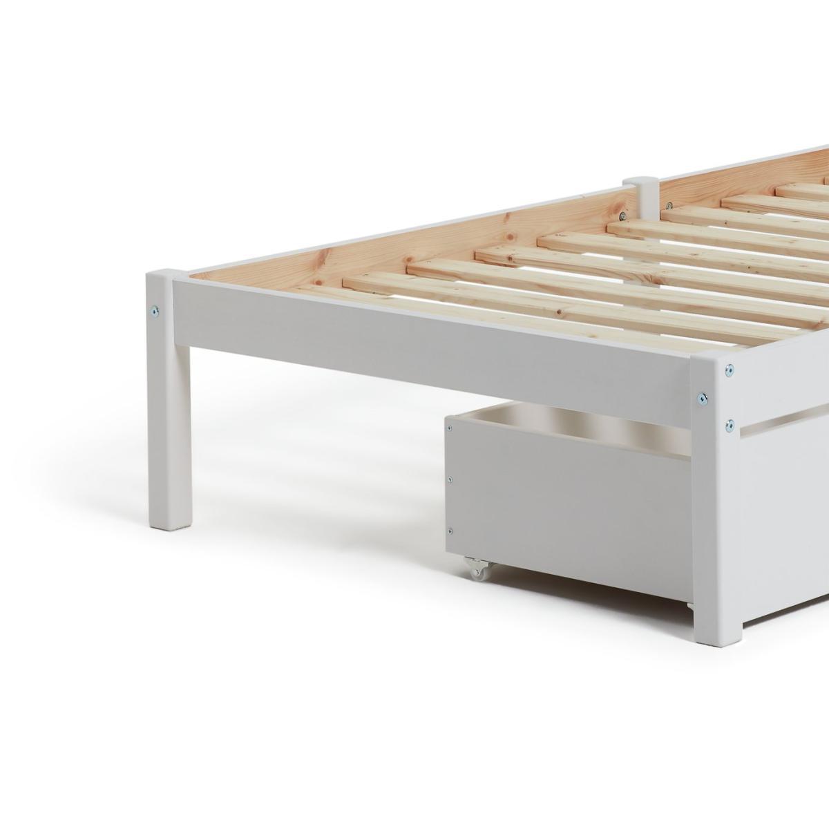Habitat Mia Single Bed Frame with 2 Drawers - White – image 5