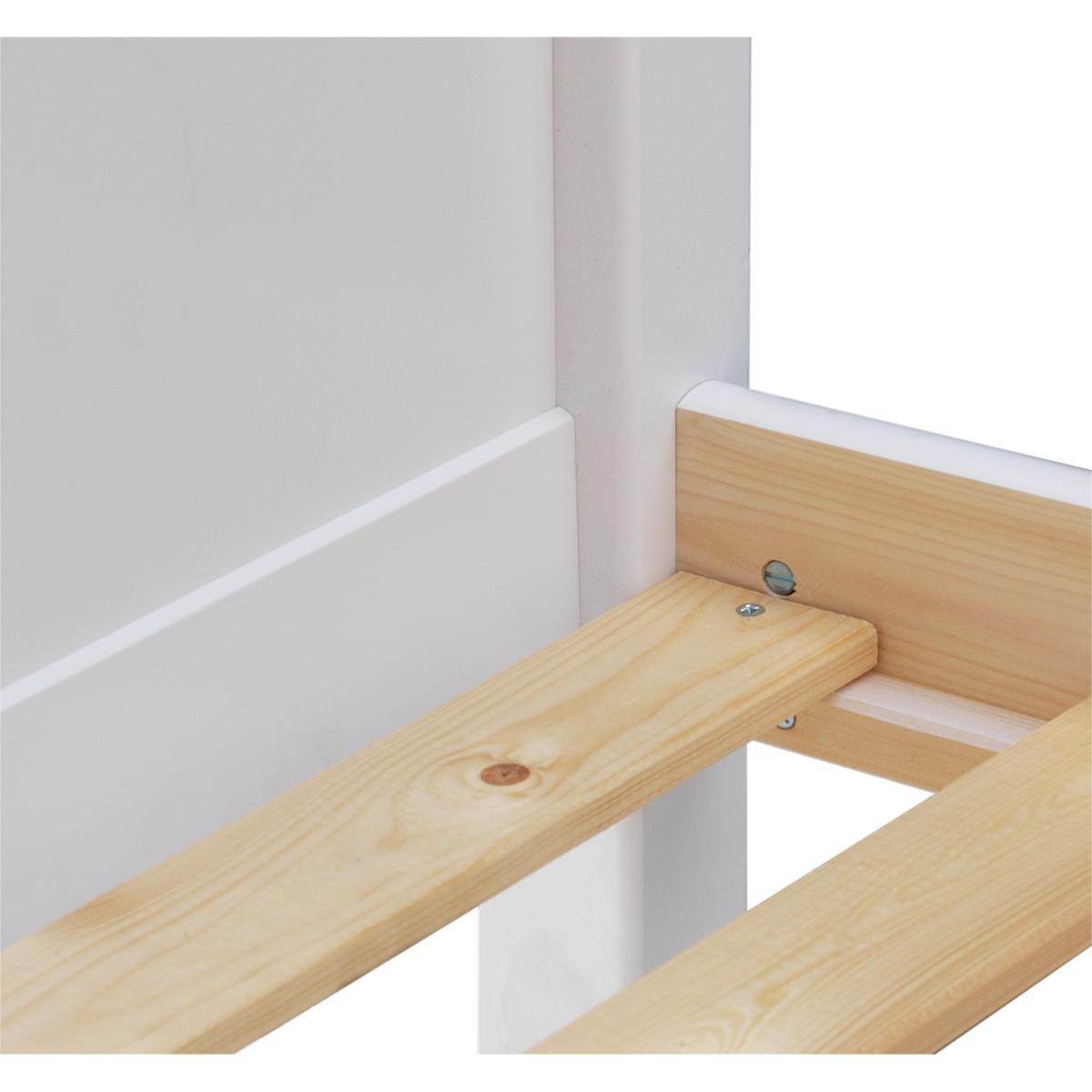 Habitat Brooklyn Single Bed and Kids Mattress - White – image 8