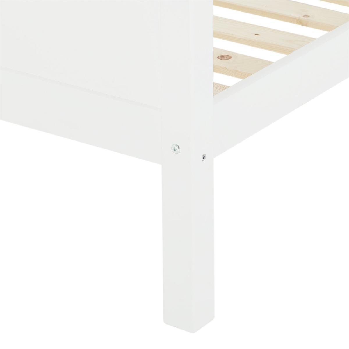 Habitat Brooklyn Single Bed and Kids Mattress - White – image 9