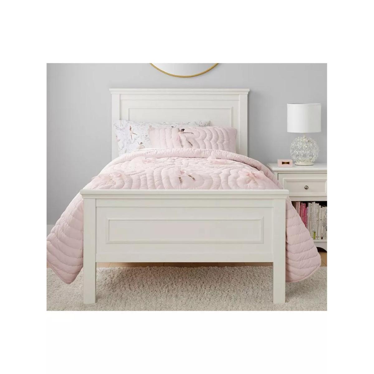 Pottery Barn Kids Fillmore Wooden Single Bed Frame, Simply White – image 2