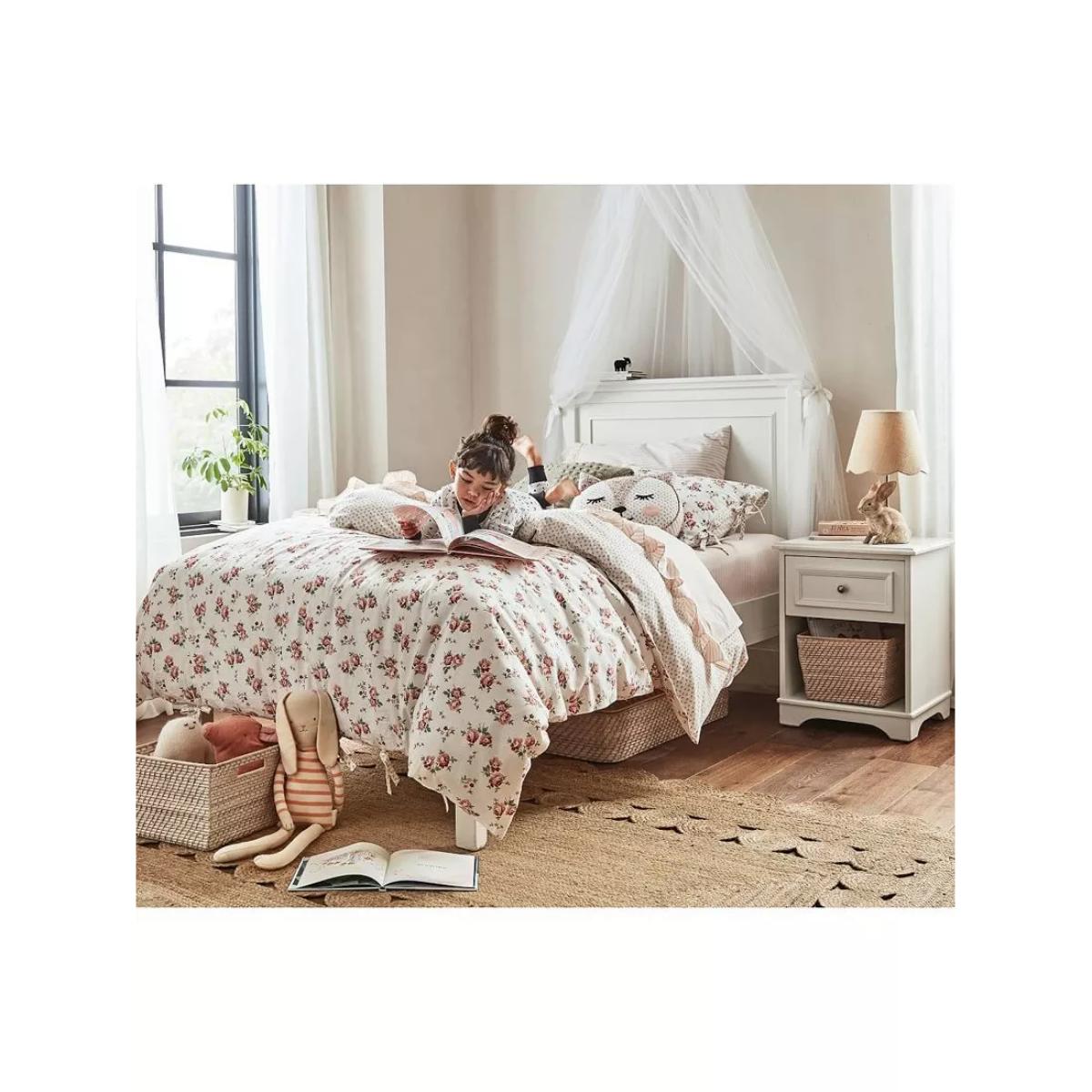 Pottery Barn Kids Fillmore Wooden Single Bed Frame, Simply White – image 3