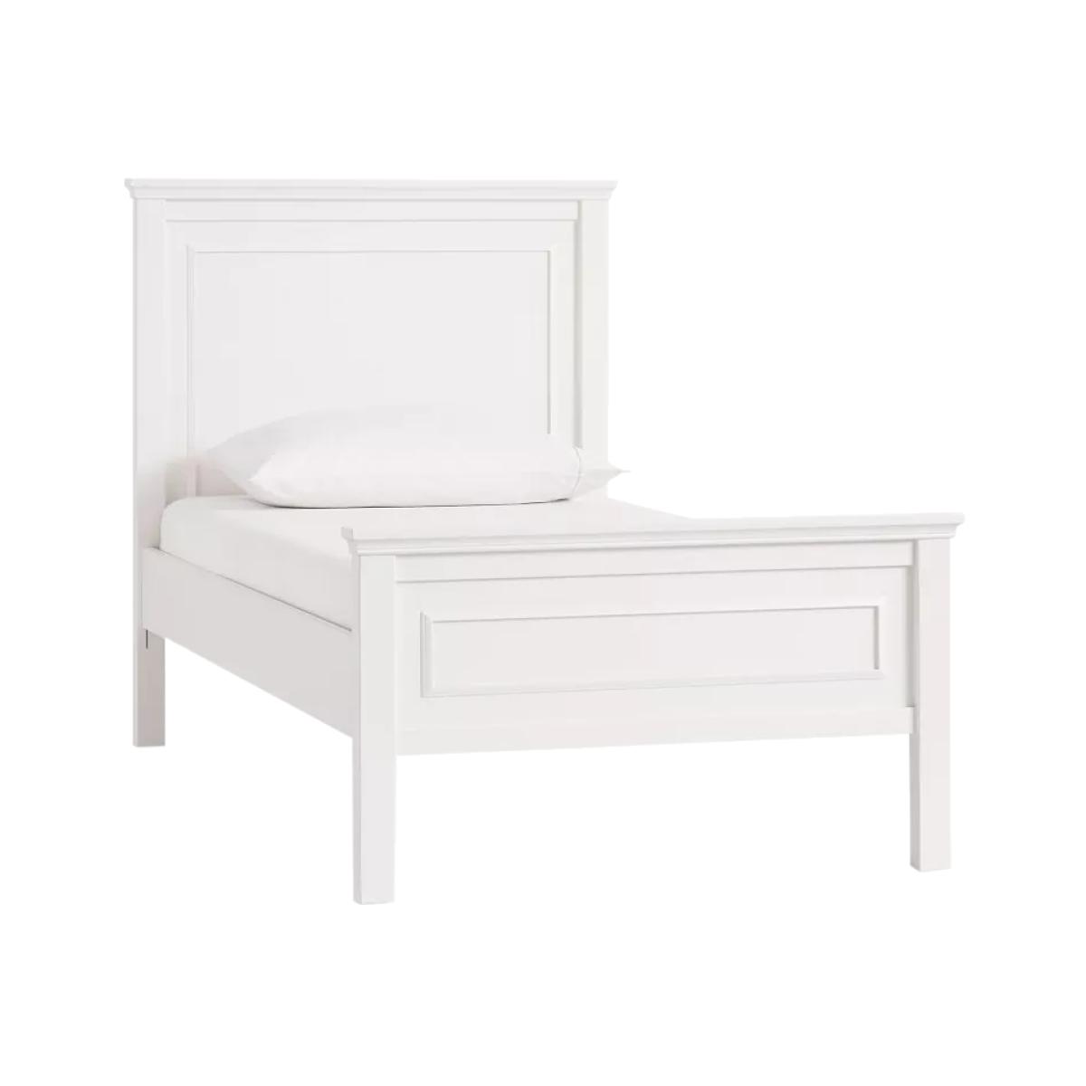 Pottery Barn Kids Fillmore Wooden Single Bed Frame, Simply White – image 1