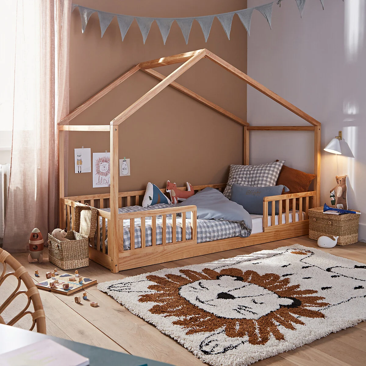 Spidou Solid Pine Child's Cabin Bed – image 2