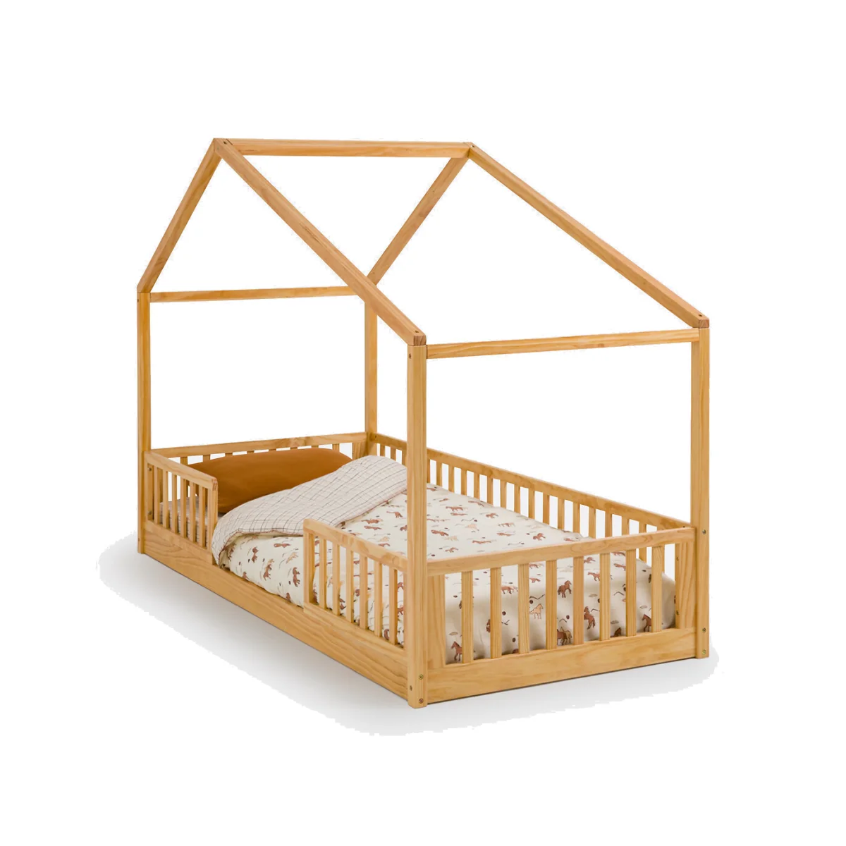 Spidou Solid Pine Child's Cabin Bed – image 1