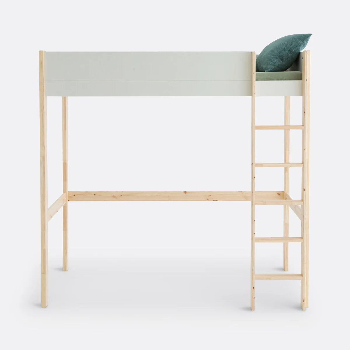 Meeting Single Solid Pine Loft Bed – image 3