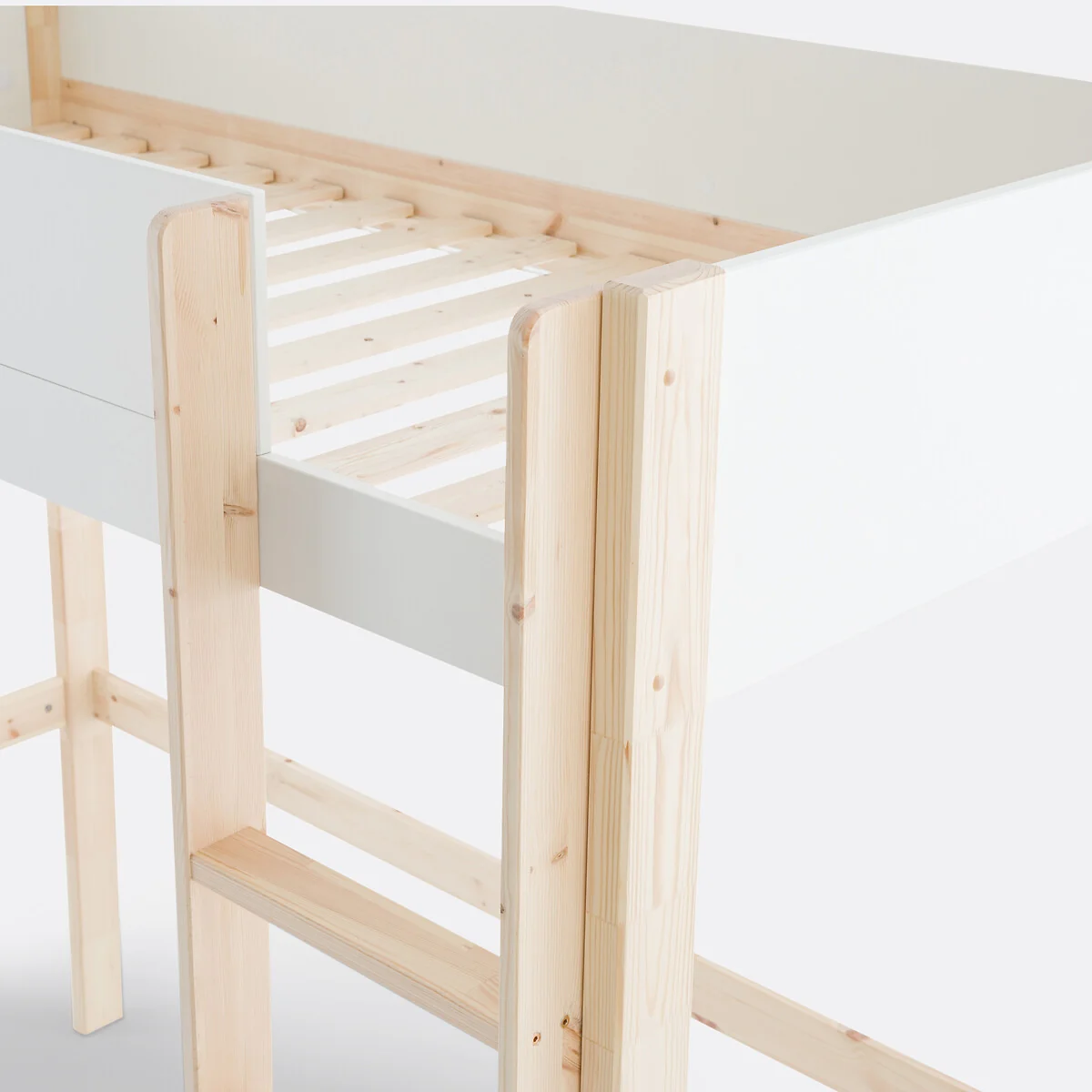 Meeting Single Solid Pine Loft Bed – image 6