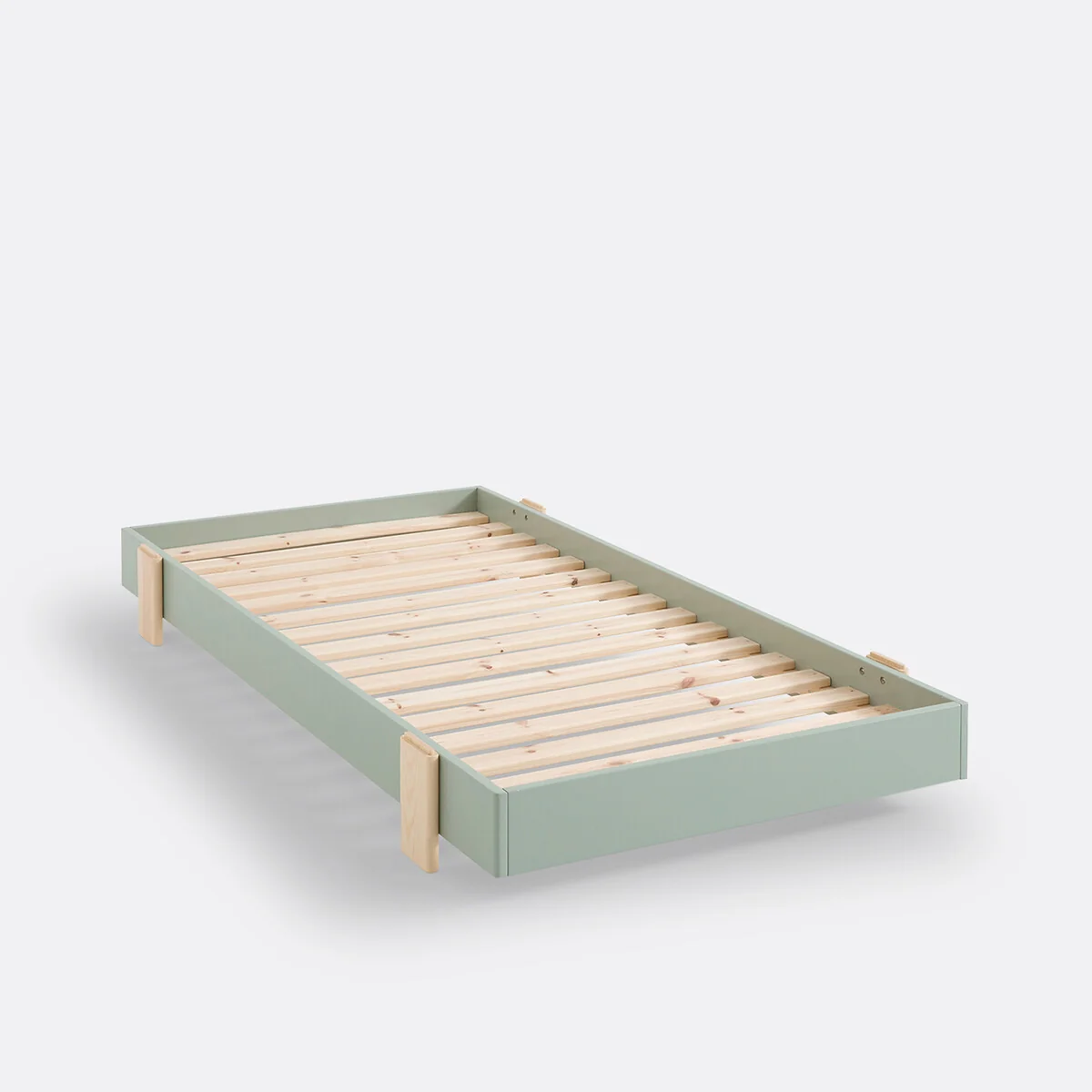 Pyla Solid Pine Stackable Bed with Bed Base – image 5