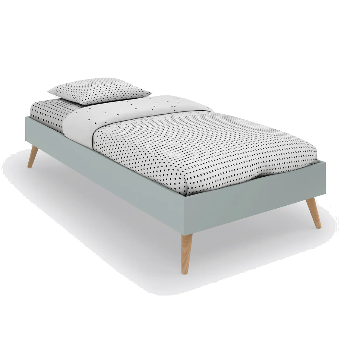Jimi Single Bed with Slats – image 1