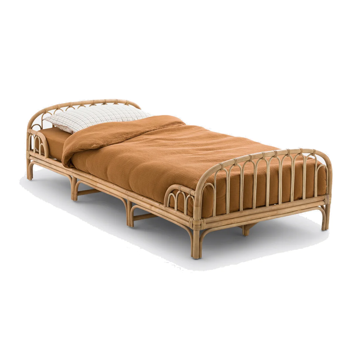 Albin Rattan Child's Bed – image 1