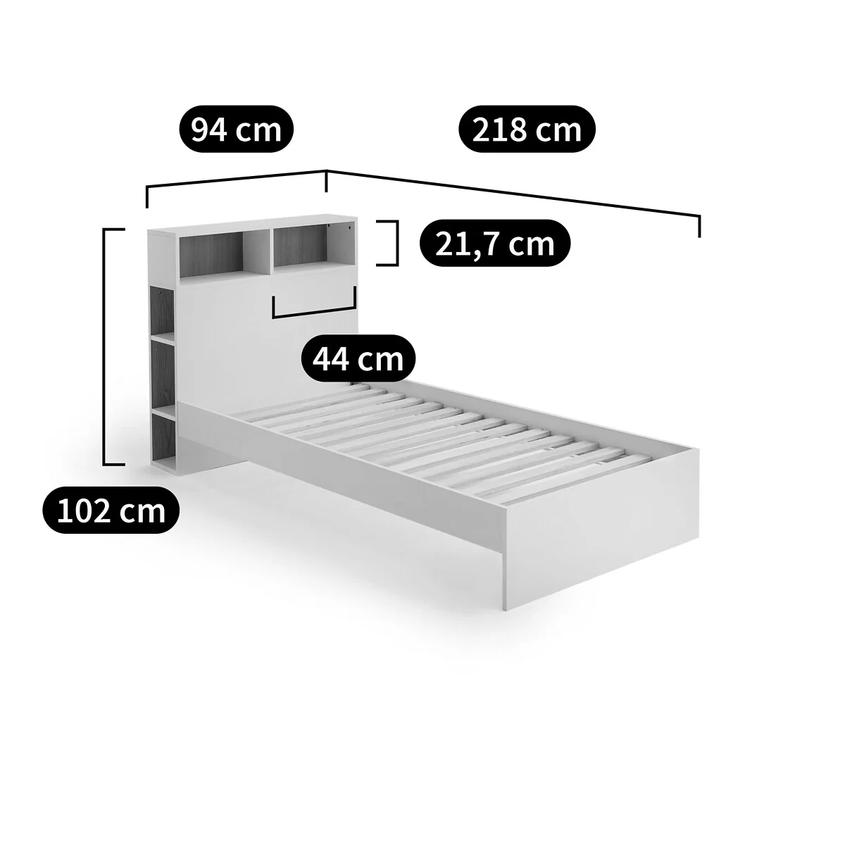 Biface Child's Bed with Base – image 9