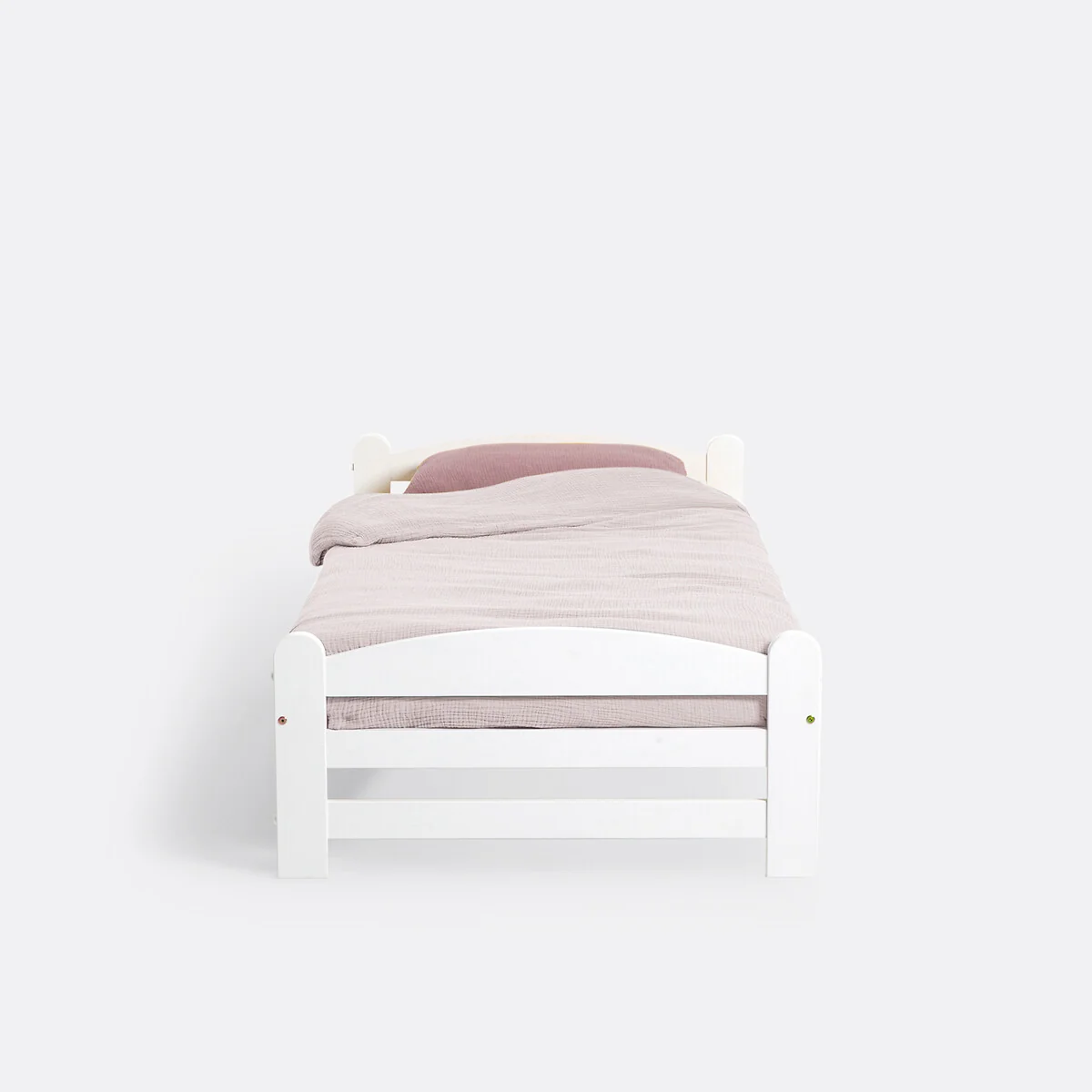 Loan Solid Pine Bed with Bed Base – image 2