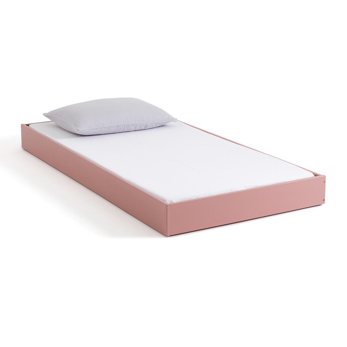 Adil Vintage Retro Style Trundle Bed, Single – image 2