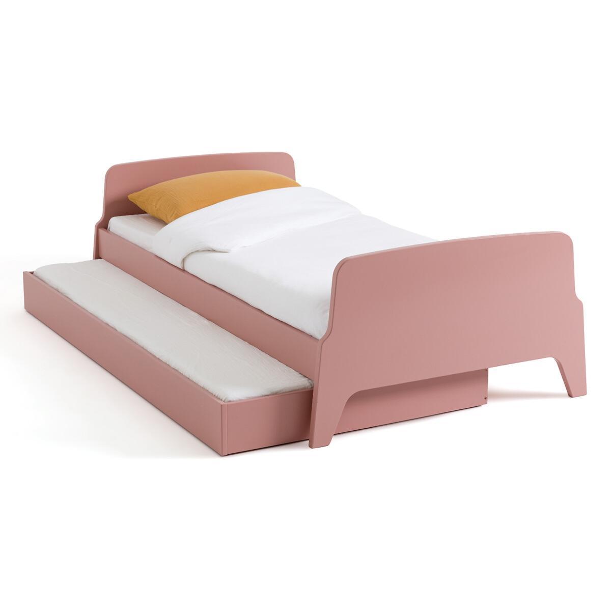 Adil Vintage Retro Style Trundle Bed, Single – image 5