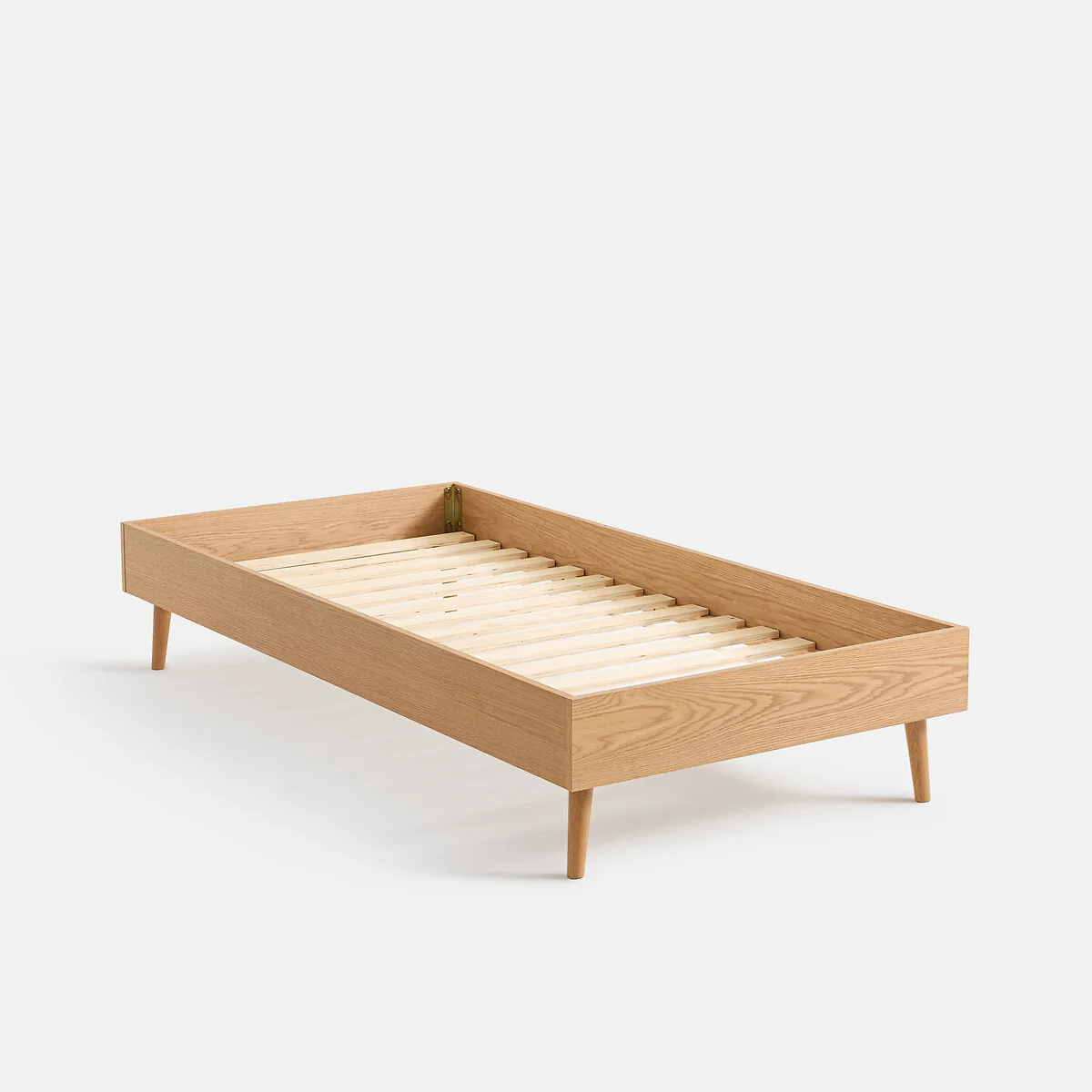 Miji Oak Veneer Bed with Bed Base – image 3