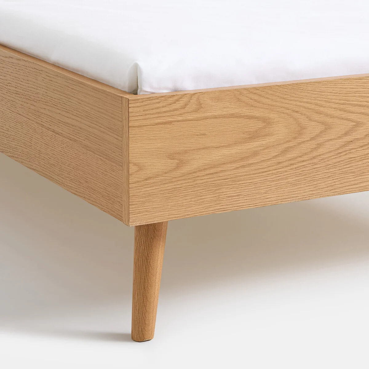 Miji Oak Veneer Bed with Bed Base – image 4