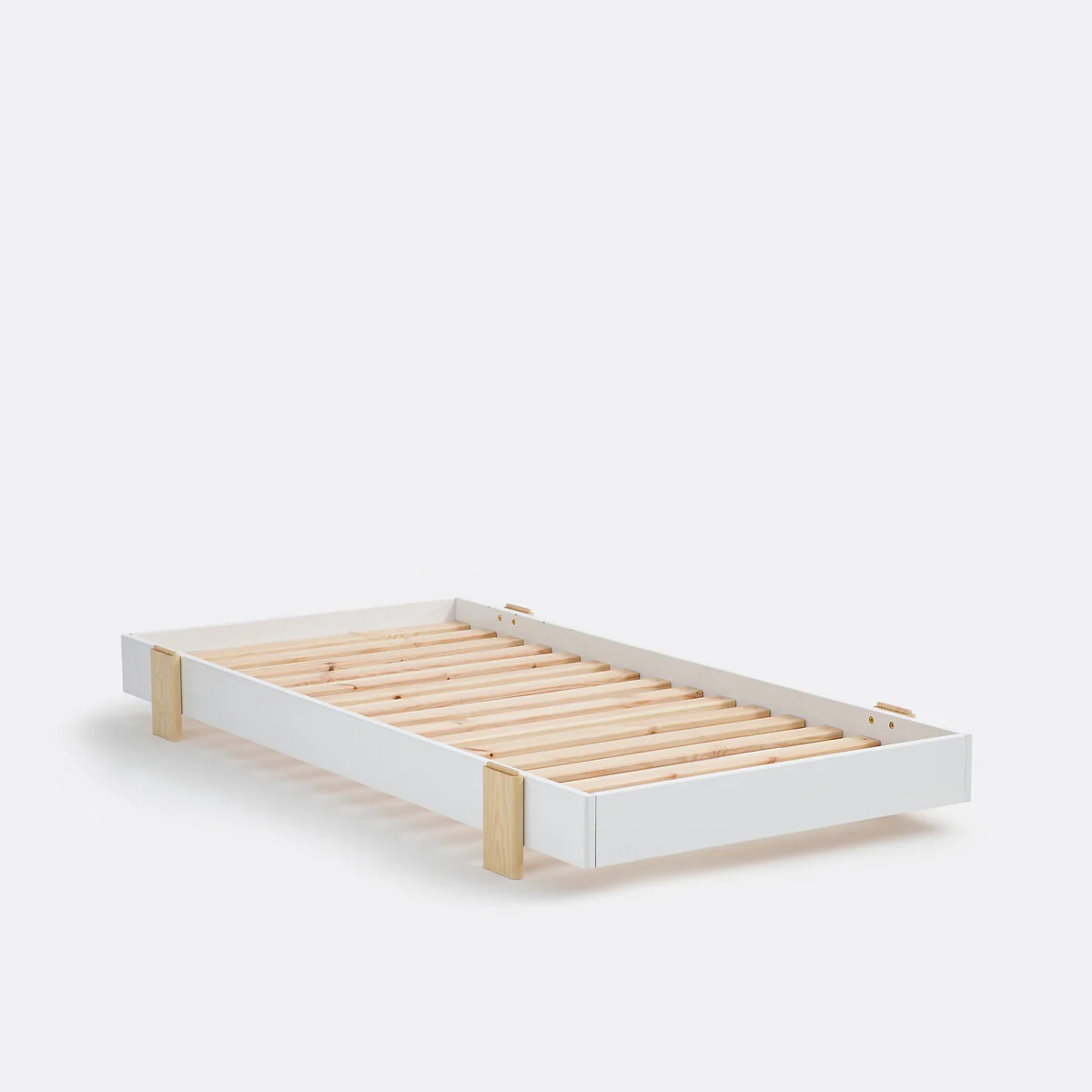 Pyla Solid Pine Stackable Bed with Bed Base – image 3
