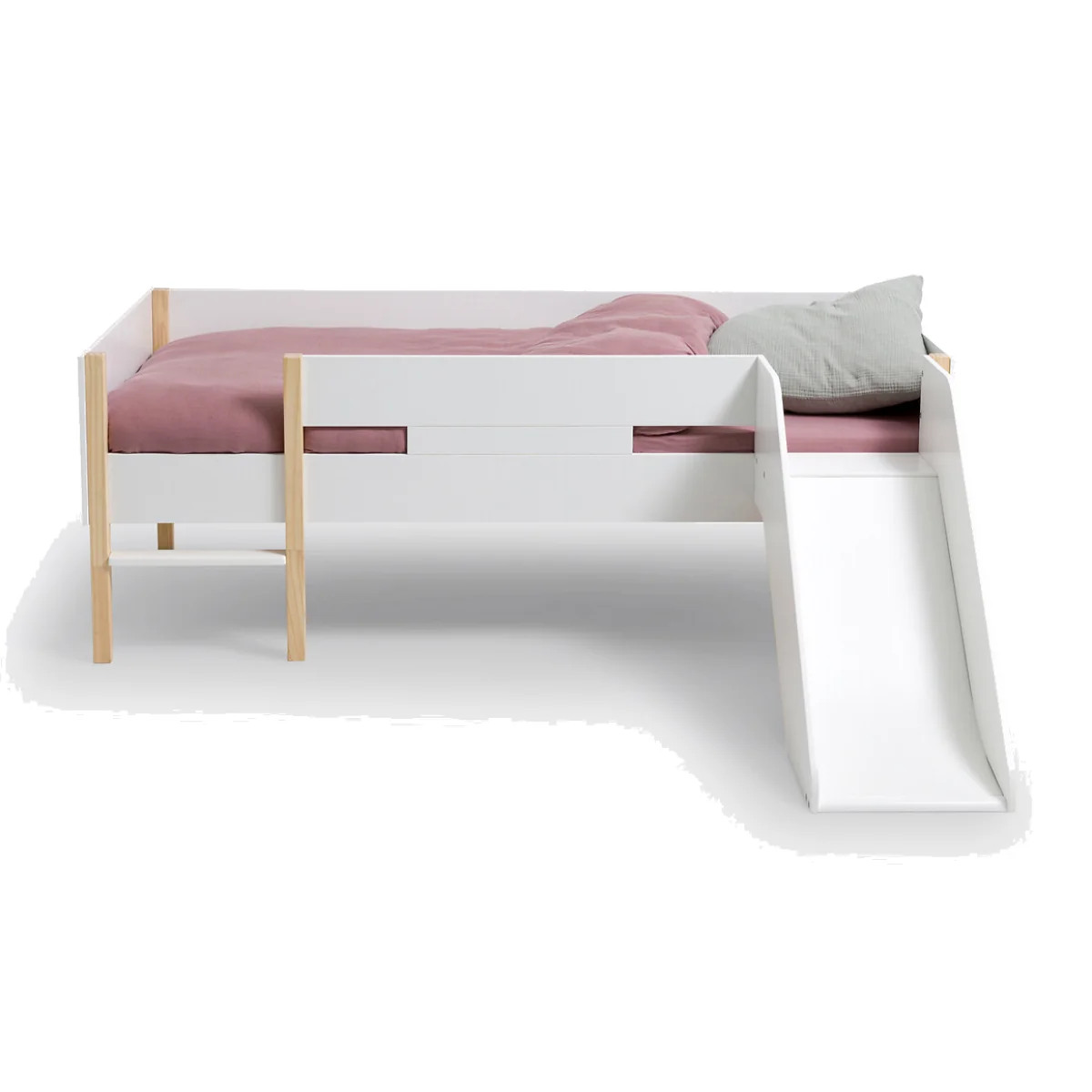 Caume Pine Mid-Height Slide Bed – image 1