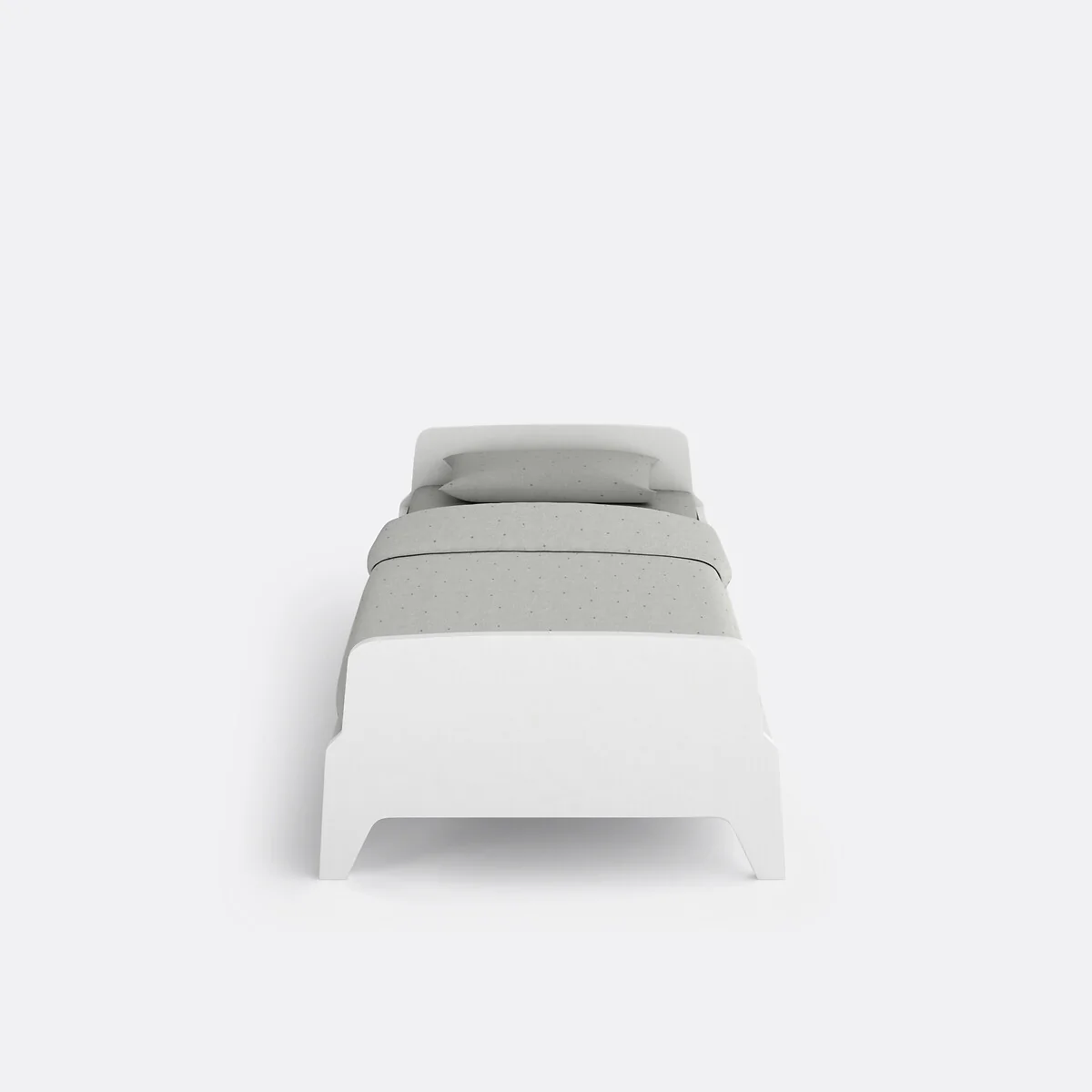 Adil Vintage Retro Style Single Bed with Bed Base – image 3
