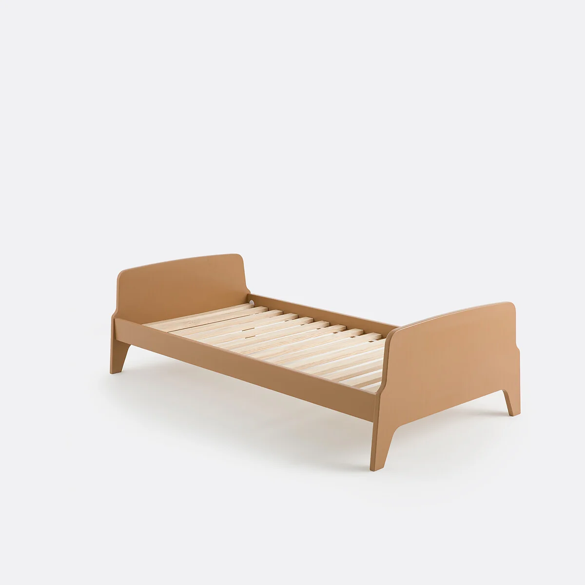 Adil Vintage Retro Style Single Bed with Bed Base – image 5