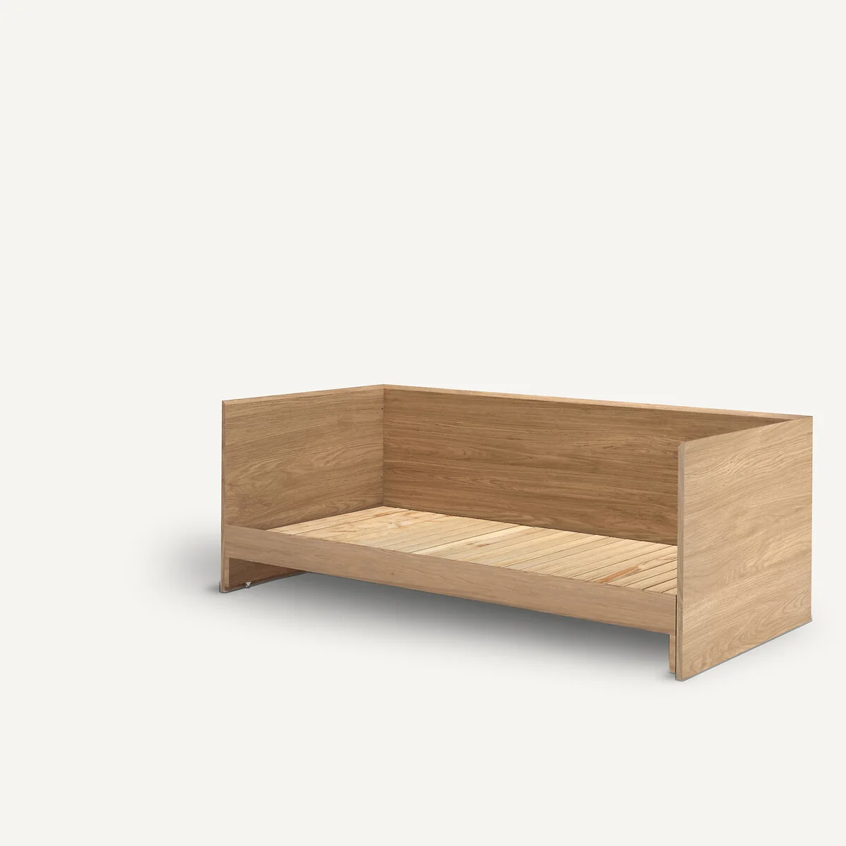 Working Oak Veneered Pull Out Bed – image 3