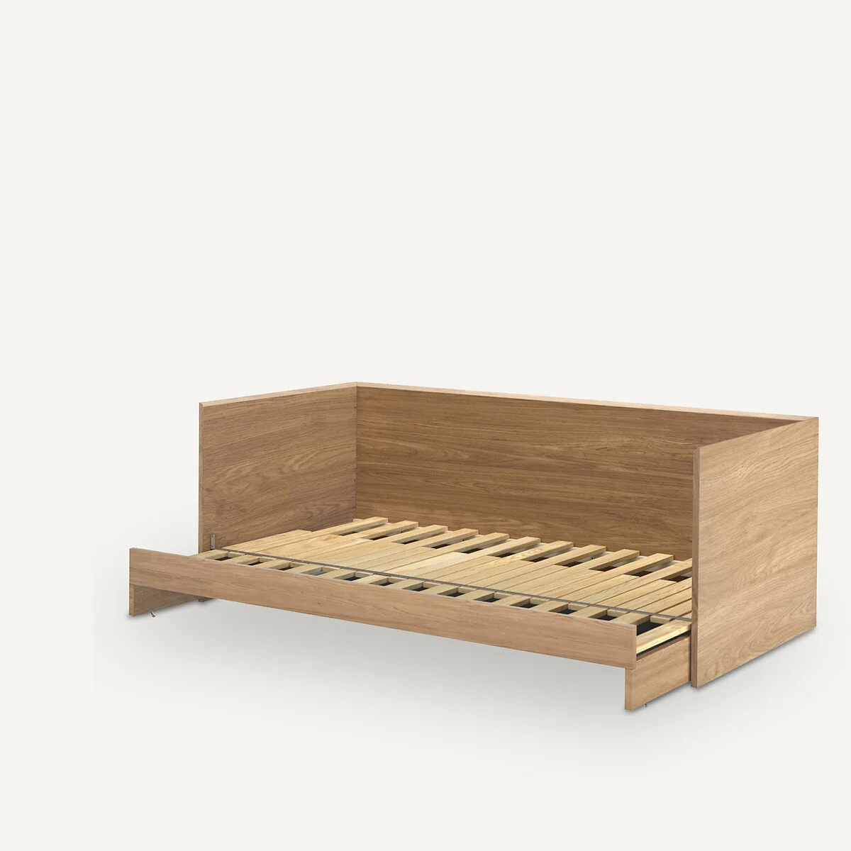 Working Oak Veneered Pull Out Bed – image 5