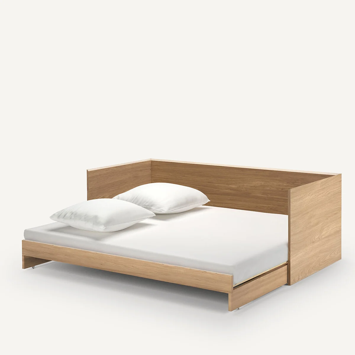 Working Oak Veneered Pull Out Bed – image 6