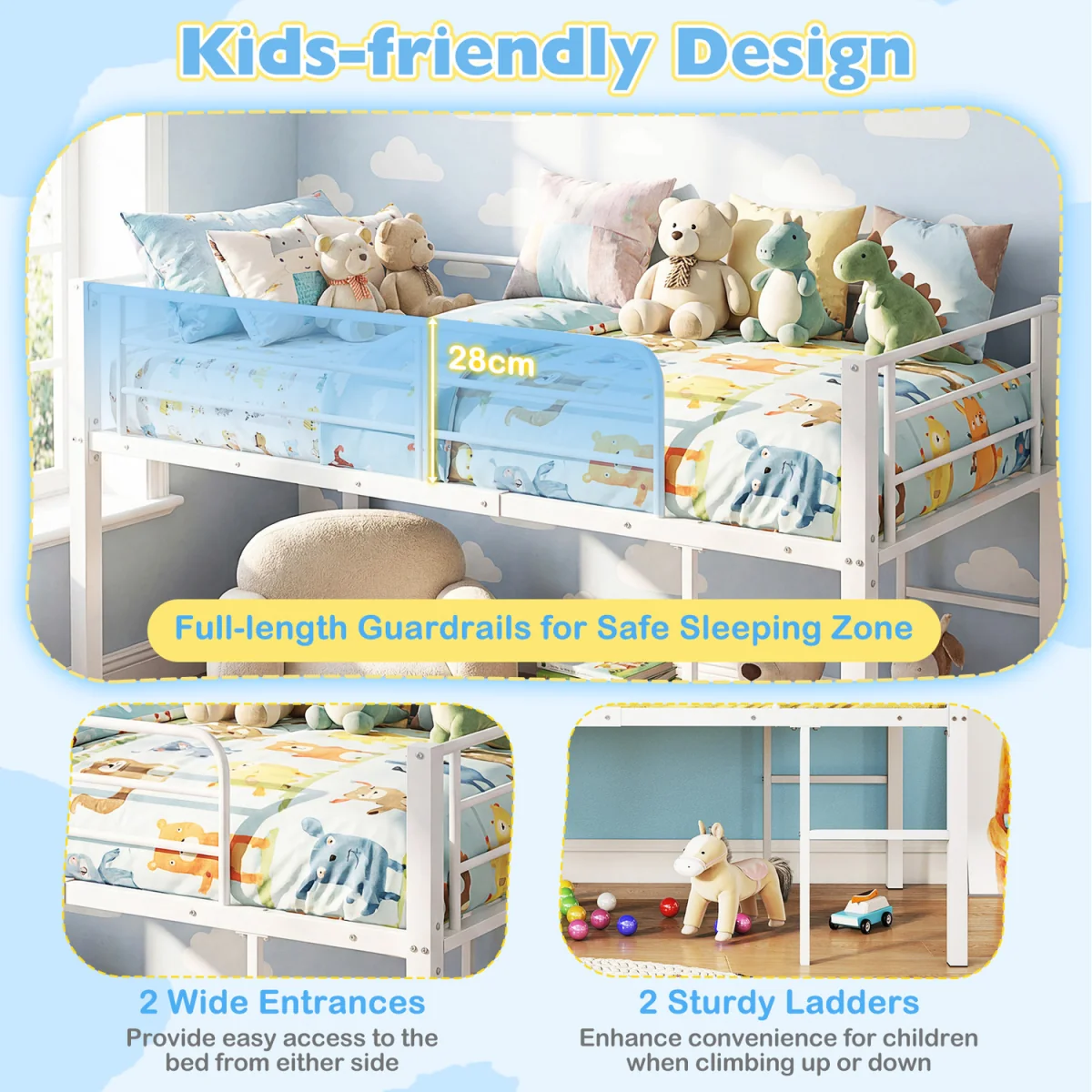 Kids Low Loft Bed – image 14