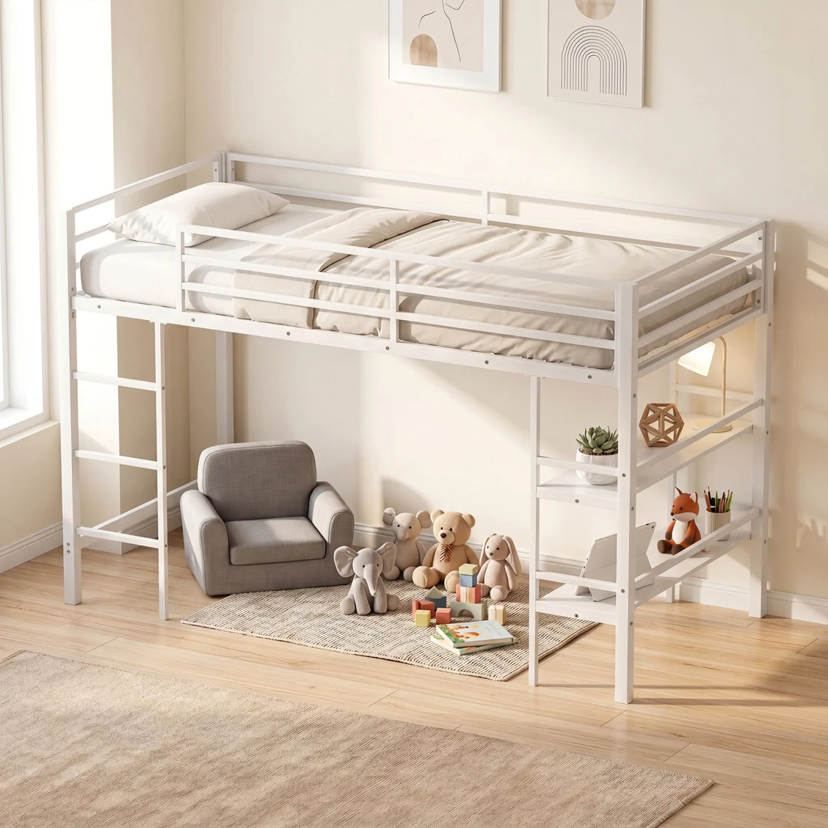 Kids Low Loft Bed – image 4