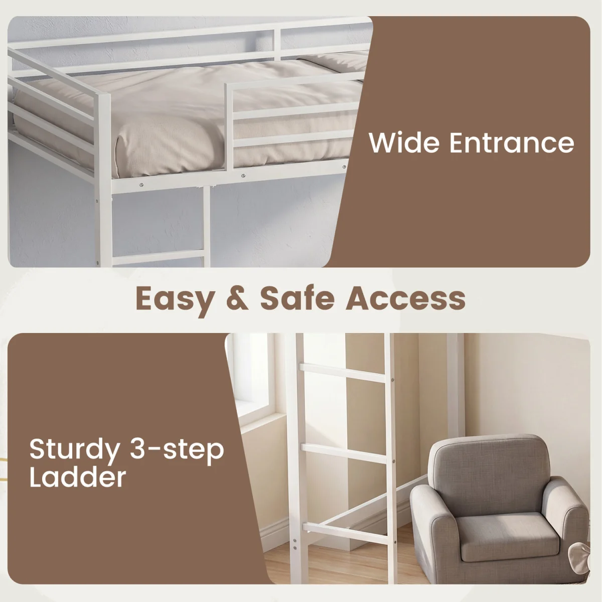 Kids Low Loft Bed – image 6