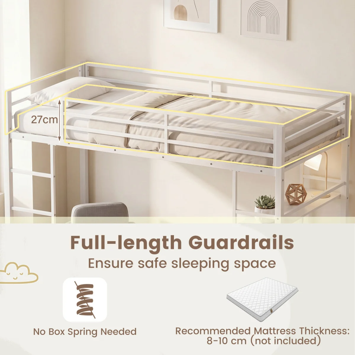 Kids Low Loft Bed – image 7