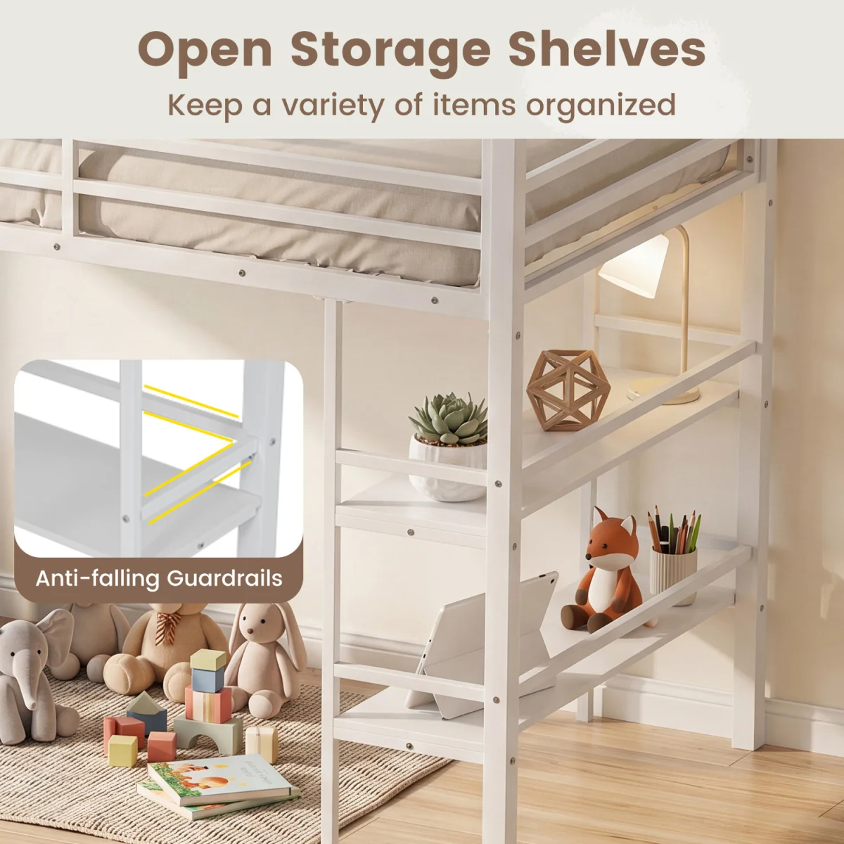 Kids Low Loft Bed – image 9