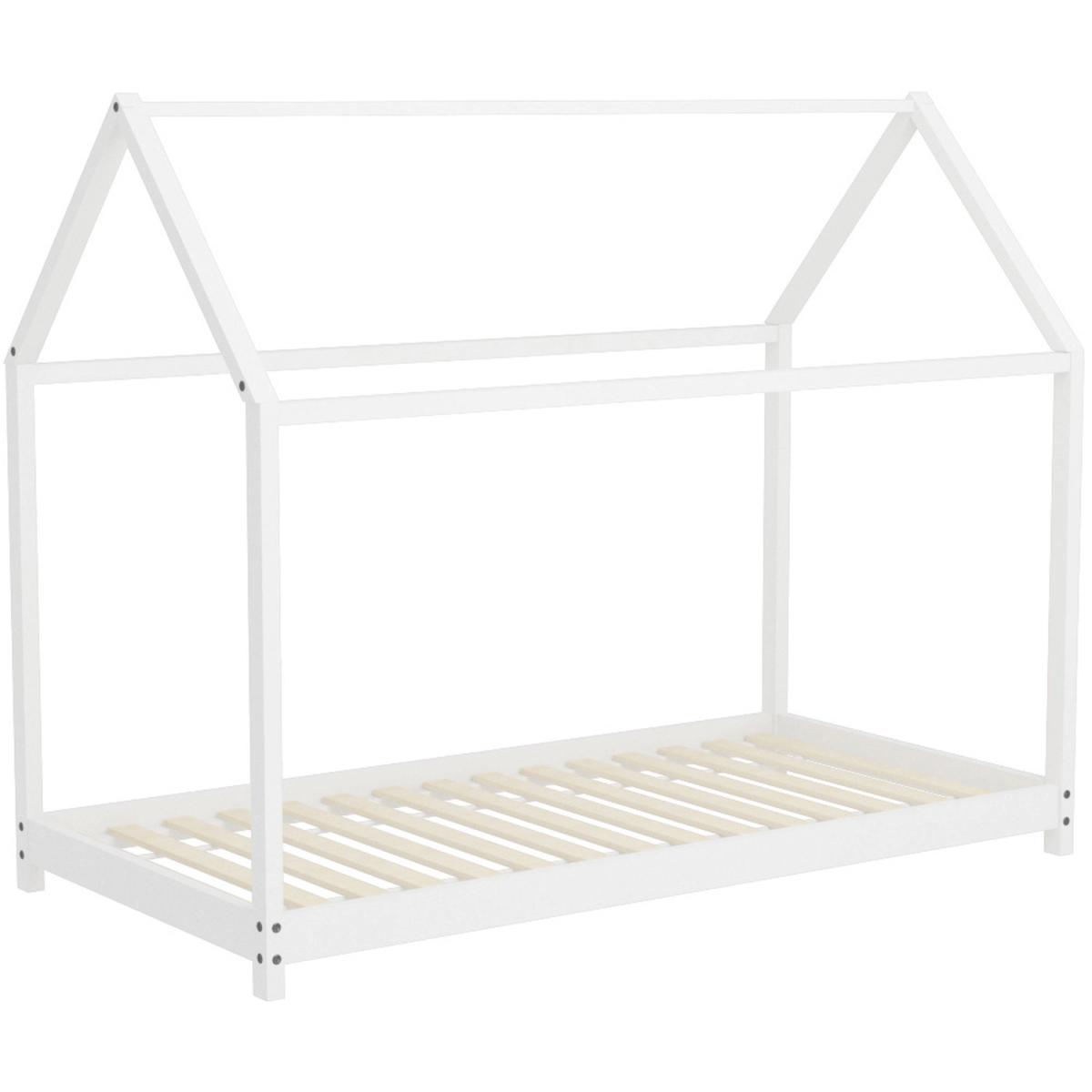 House Pine Wood Bed Frame - White – image 2