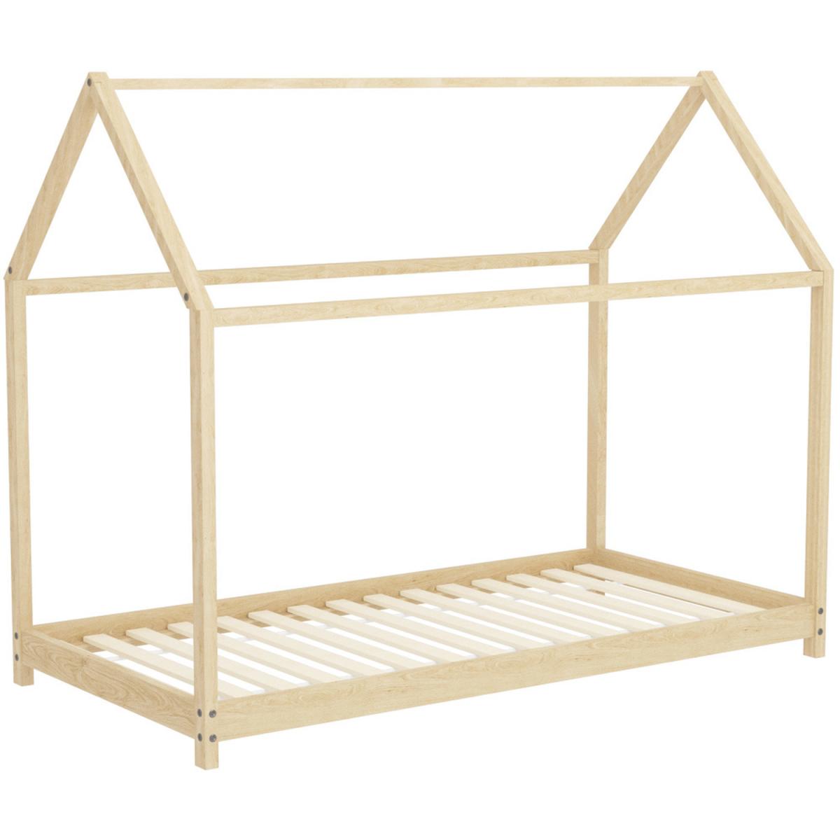 House Pine Wood Bed Frame - White – image 7