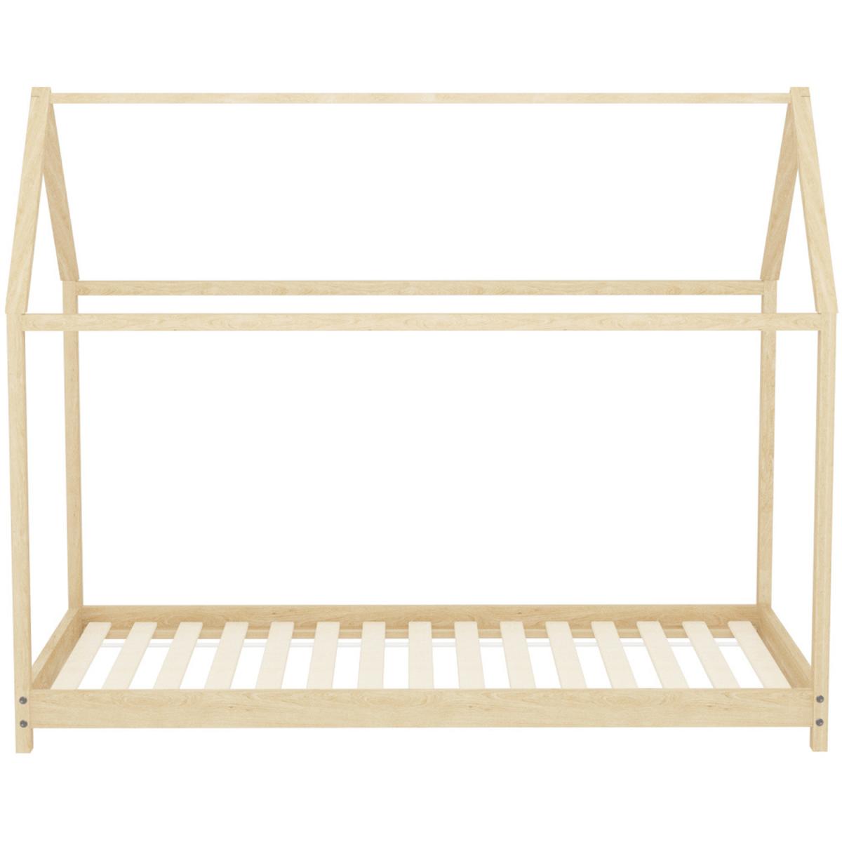 House Pine Wood Bed Frame - White – image 8