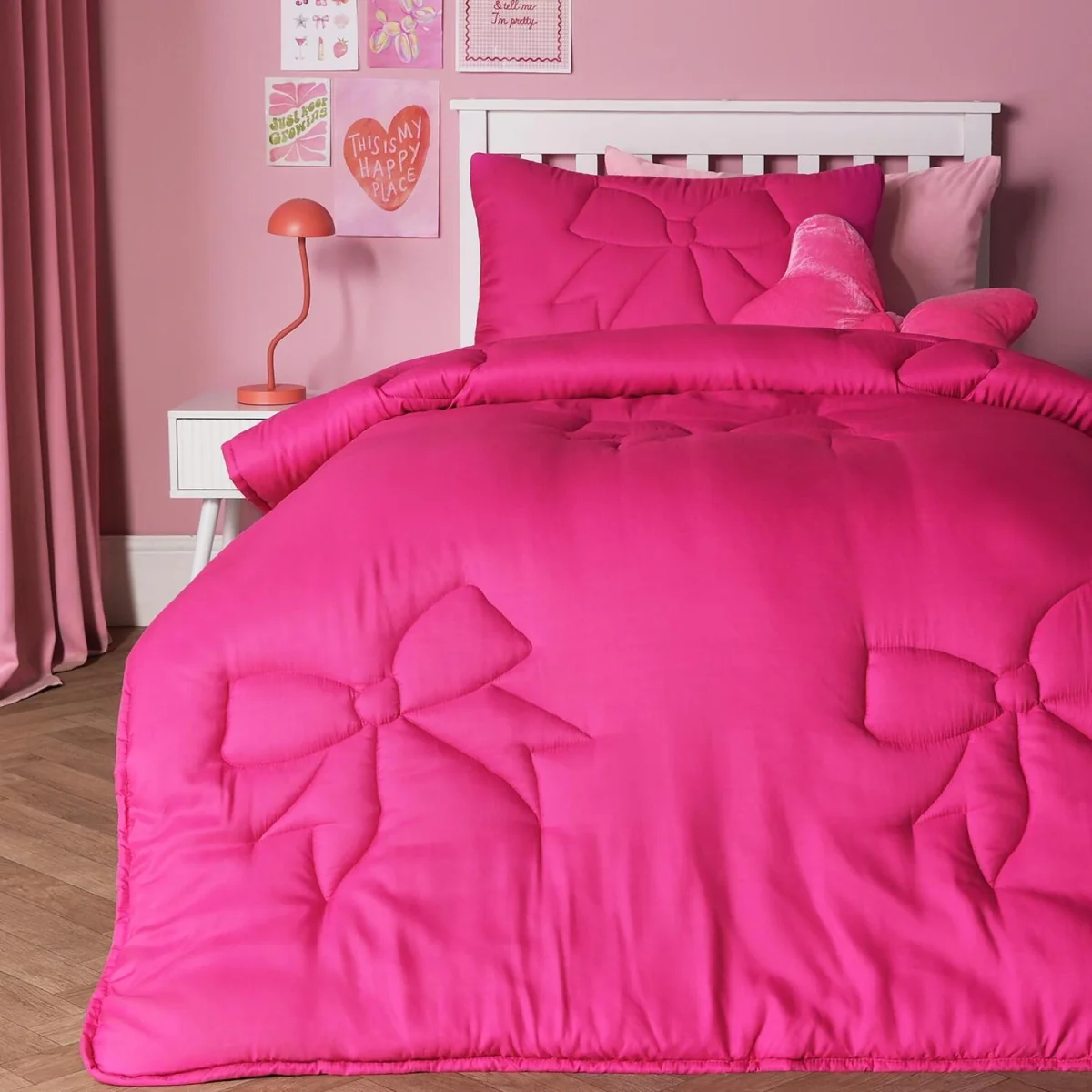 OHS Kids Character Cuddle Cushion Reading Pillow Bed Chair - Hot Pink / 200cm / 7.5 – image 2