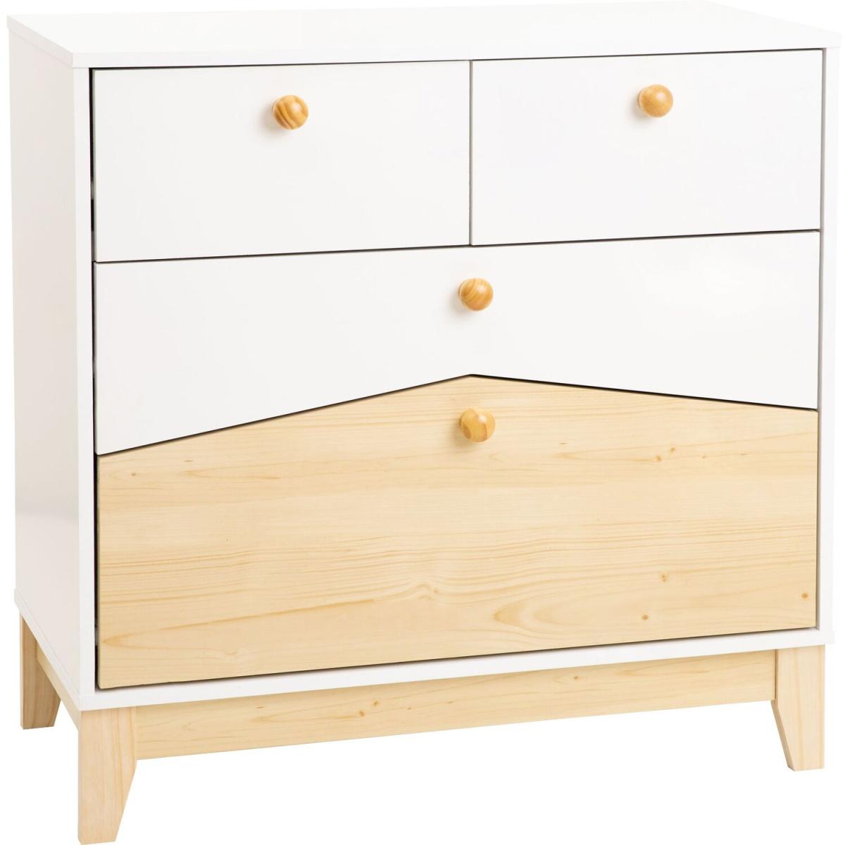Cody Bedroom Set - White and Pine Effect – image 7