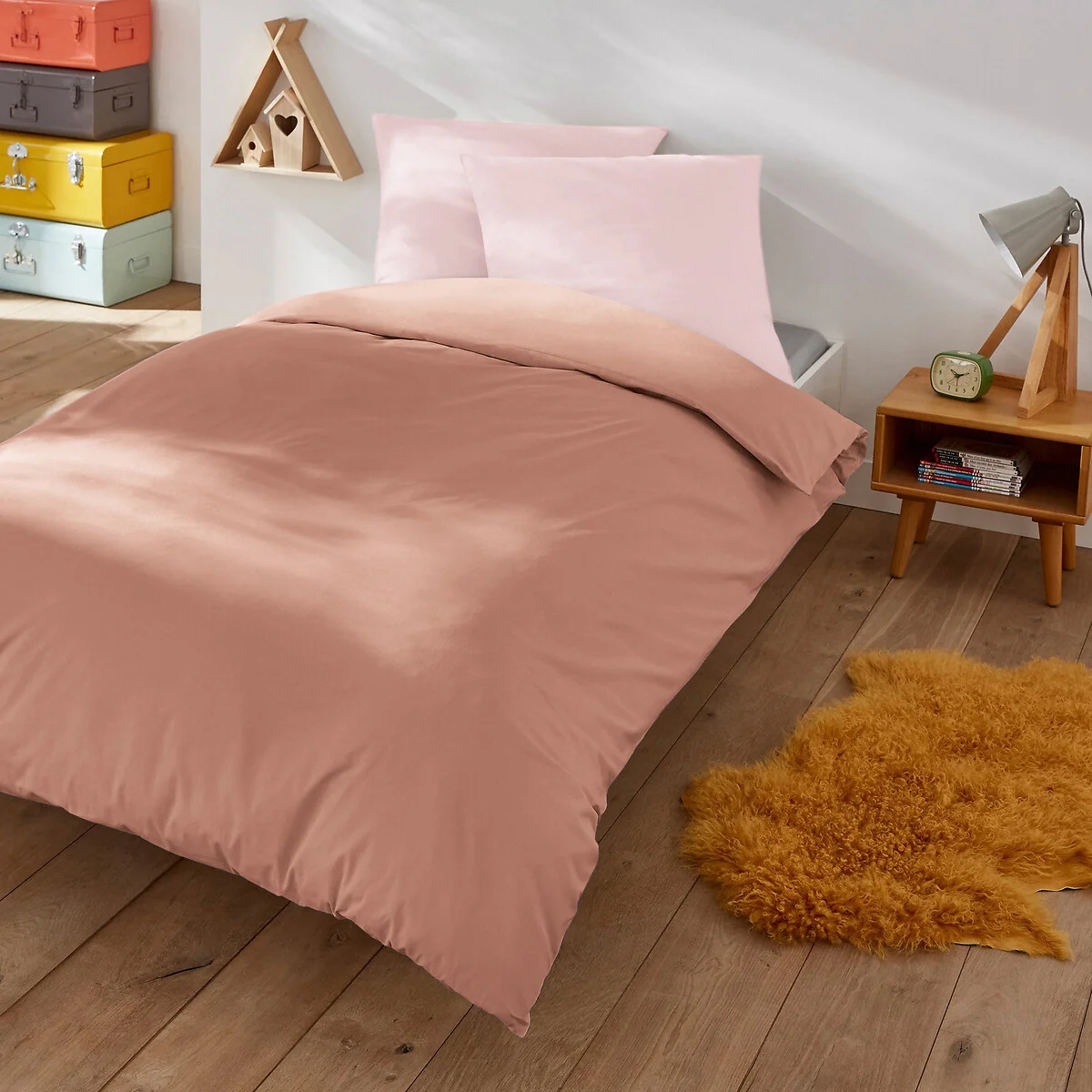 Scenario Plain 100% Cotton Child's Pillowcase – image 3