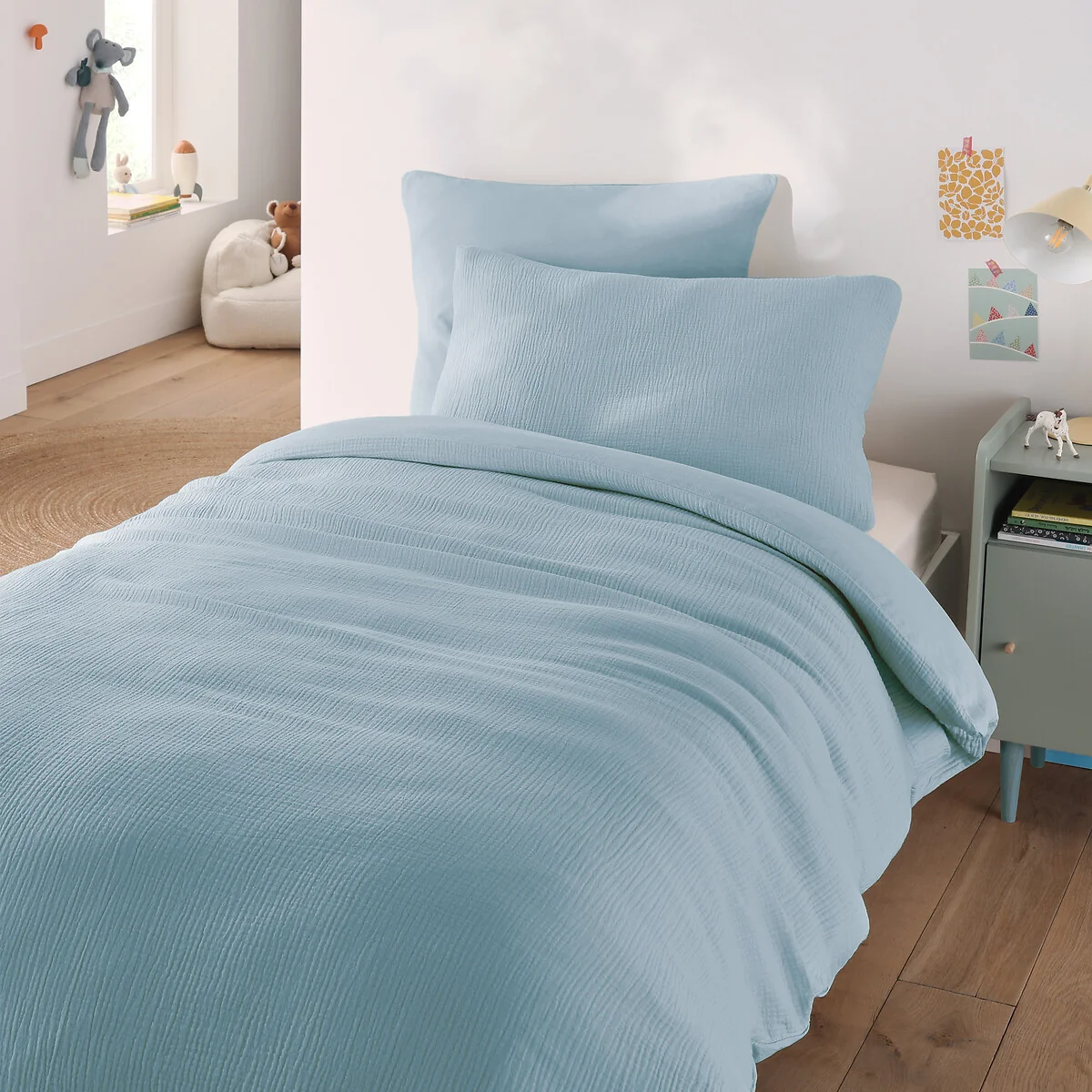 Child's Kumco Pillowcase in Washed Cotton/Muslin – image 2