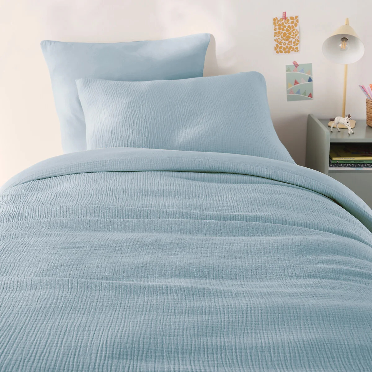 Child's Kumco Pillowcase in Washed Cotton/Muslin – image 3