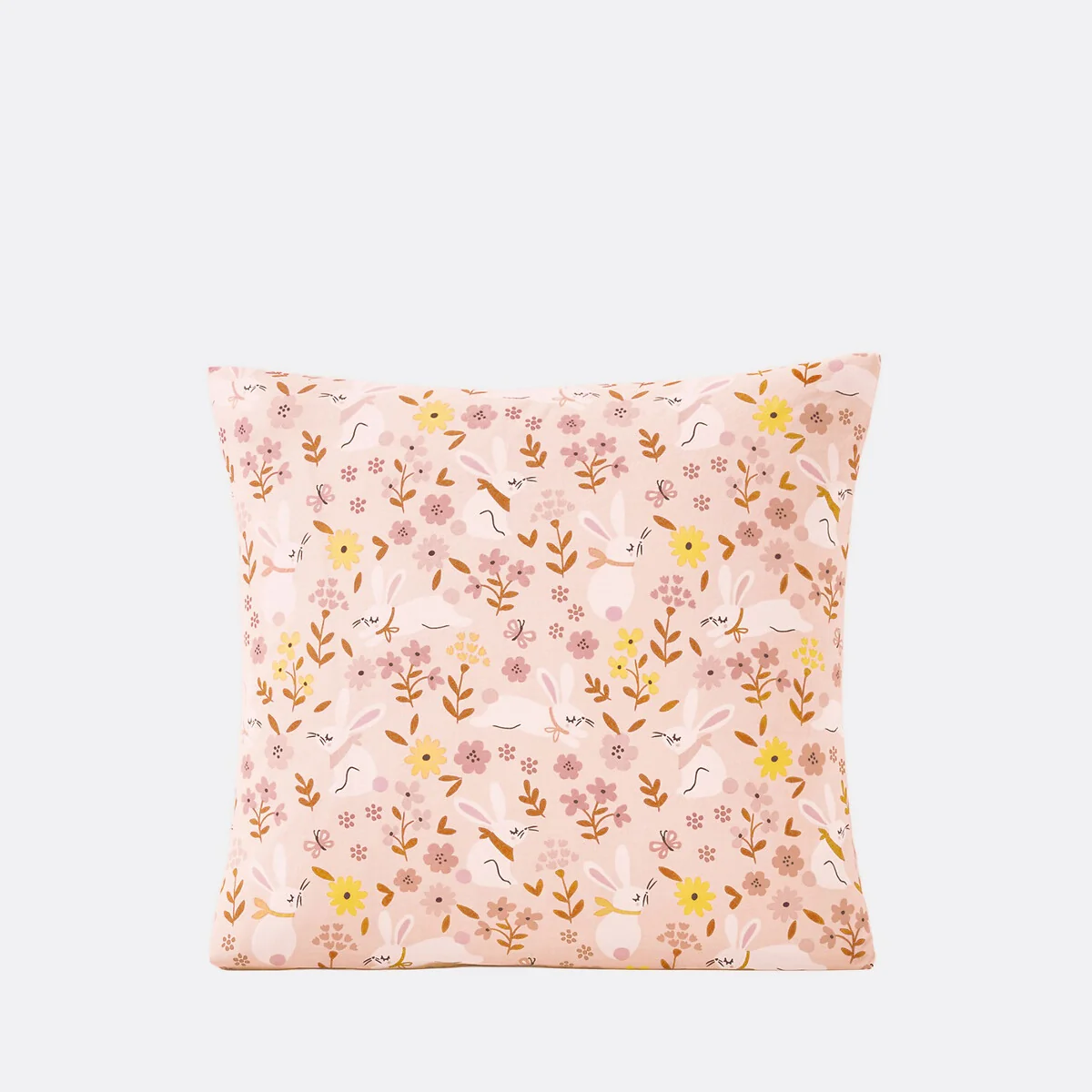 Flower Bunny Organic Cotton Pillowcase – image 4