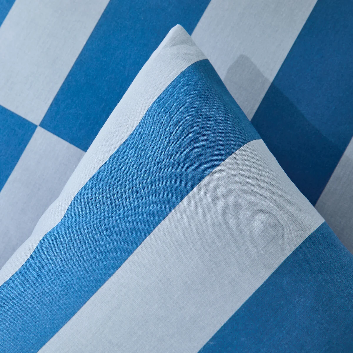 Tabaka Blue 50% Recycled Cotton Child's Pillowcase – image 4