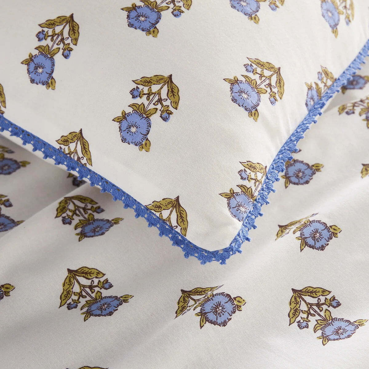 Dimani Floral Print Washed Cotton Child's Pillowcase – image 5
