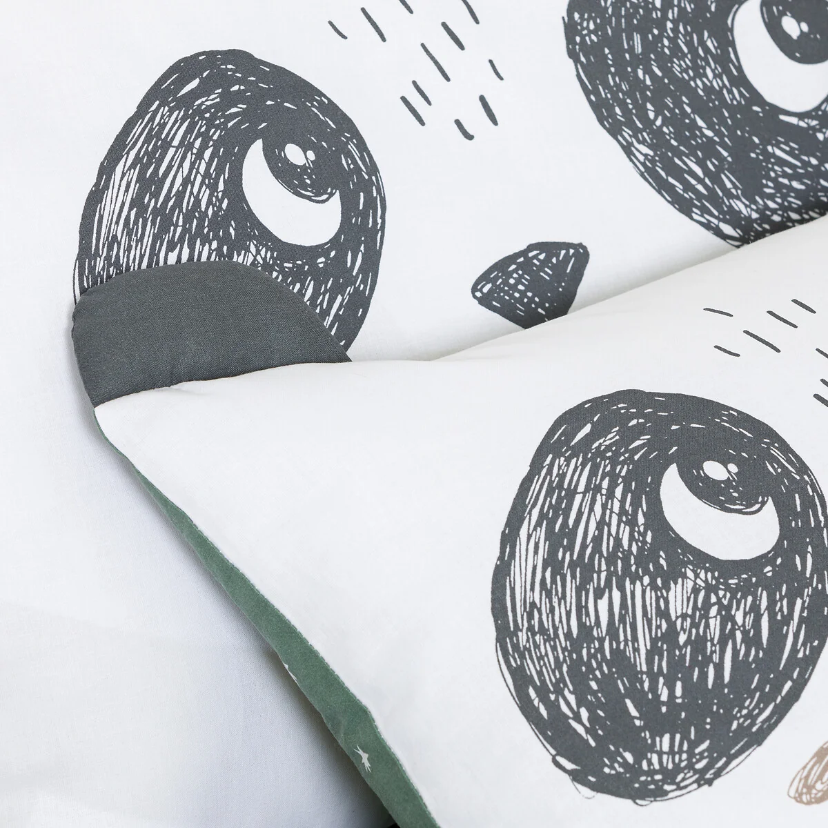 Panda Mania Baby Pillowcase in Cotton – image 3