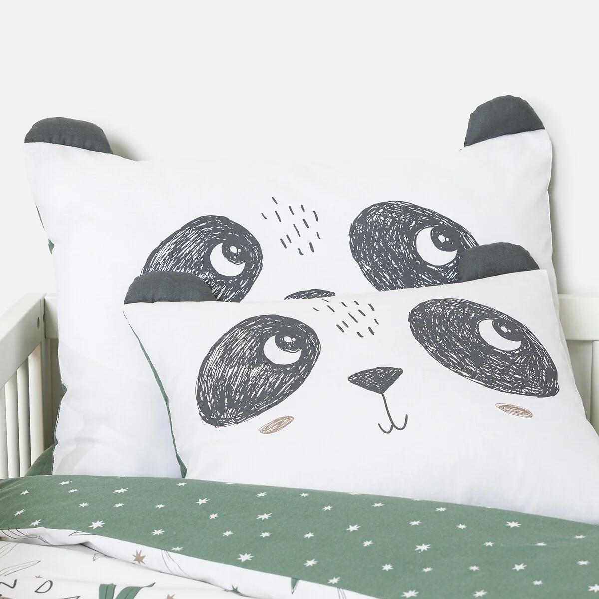 Panda Mania Baby Pillowcase in Cotton – image 4